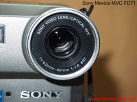 Sony-Mavica-FD71-Lense